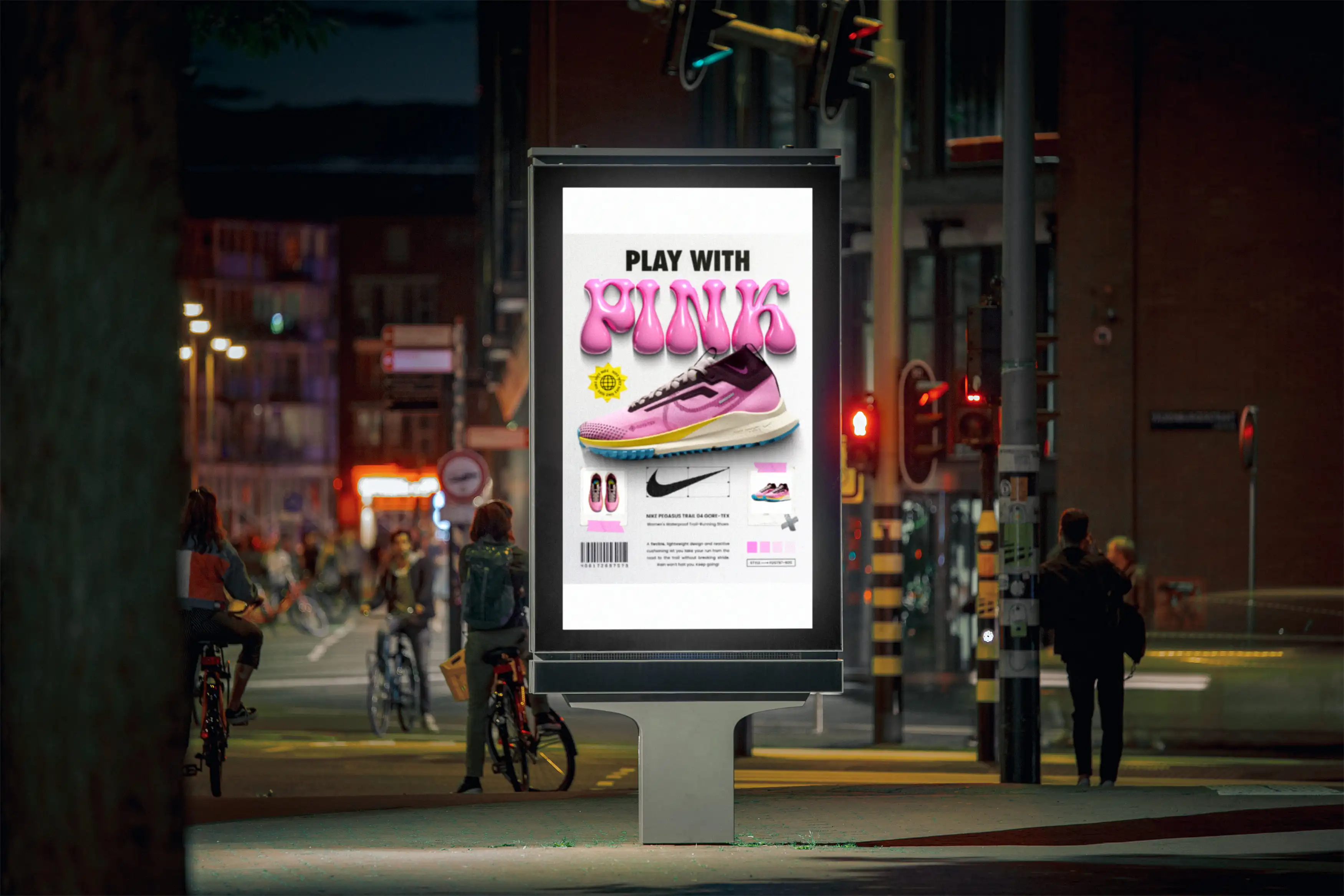 Nike Trail Outdoor Advertisement